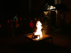 Lumen Christi - Auferstehungsmesse in St. Crescentius (Foto: Karl-Franz Thiede)